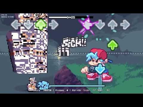 (Friday Night Funkin) - Missingno Song. (Glitch mechanics)