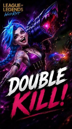ADC Diff 😈 Jinx Double Kill