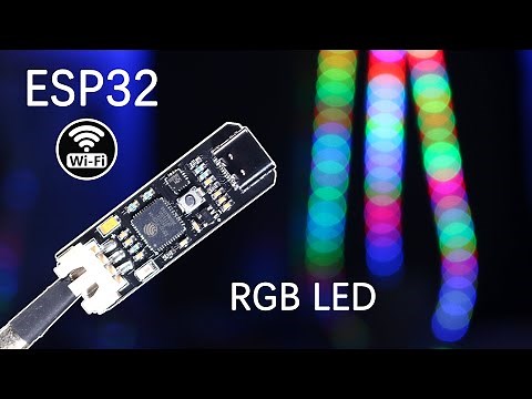 Home made RGB lights controller,Open source hardware,For WLED,use ESP32