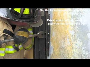 Forcible Entry: Conventional Inward Opening Door with Angle Iron
