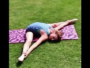 Basic Gymnastics Stretches With Coach Meggin!