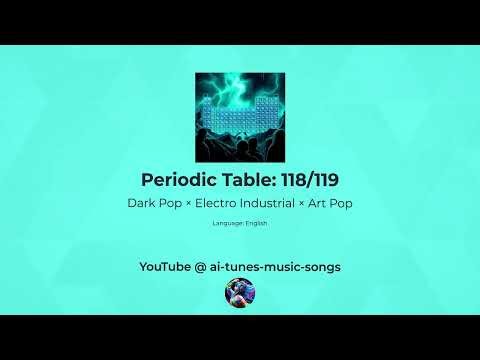 Periodic Table: 118/119 (Dark Pop × Electro Industrial × Art Pop) - 01a | AI Music, Song, Tune