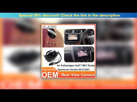 Get for Volkswagen VW Golf 7 Mk7 Sportsvan Estate Variant Car Rear View Reverse Backup LOGO OEM Cam