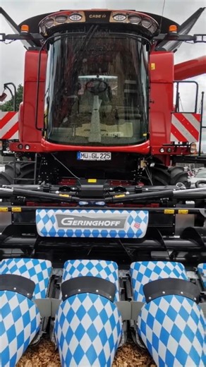 Mähdrescher Case IH #mähdrescher #Rottalschau #landwirtschaft