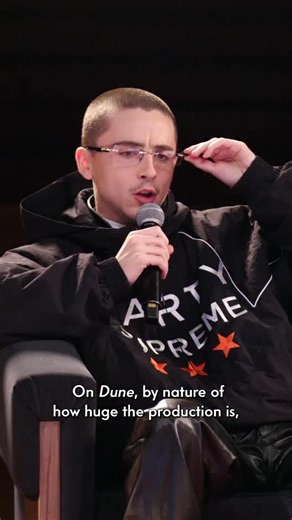 People calling you “Lisan al-Gaib” on the street? A little more humiliating than it sounds. Timothée Chalamet and Adam Sandler unite for Vanity Fair’s Scene Selection Live, rewatching Chalamet’s room-commanding speech as Paul Atreides in ‘Dune 2’ and discussing his on-set preparation for that moment. Watch more: youtu.be/watch?v=4Oxy09-WKto | Vanity Fair