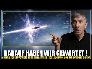 Grade passiert: Vom Militär gefilmte UFO-Aufnahme zeigt blitzschnelle Beschleunigung !