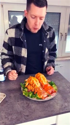 "How to Cook Perfect Grilled Lobster Tails | From Frozen to Plated 🦞🔥" #seafood