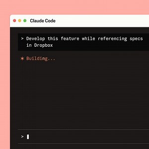 New: Dropbox Plugin for Claude CodeUse Dropbox project files, technical specs, documentation, and supporting materials as context while developing features, generating code, or proposing implementation approaches.