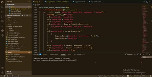 Built a Custom Machine Translation System with Transformer Model | Akash Yadav posted on the topic | LinkedIn