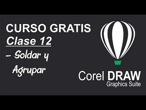 Soldar y Agrupar Imágenes con coreldraw