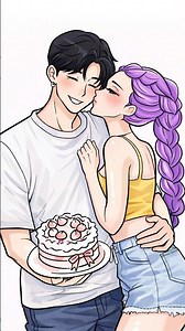 KPOP DEMON HUNTERS Sticker Rumi Kiss JINU At The Birthday Party | Sticker Book DIY