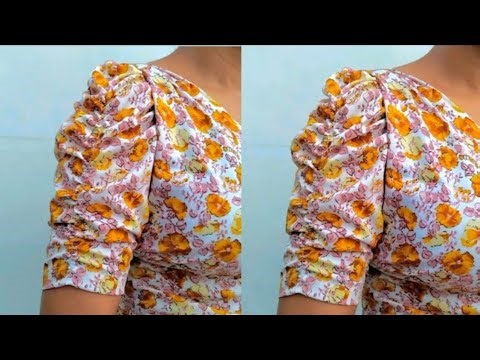 Kurti puff sleeve design cutting aur stitching new kurti puff sleeves design kurti Blaju ke design