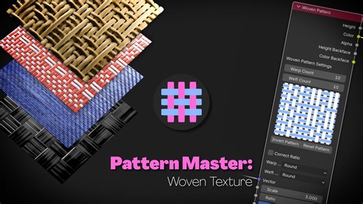 Pattern Master: Woven Texture