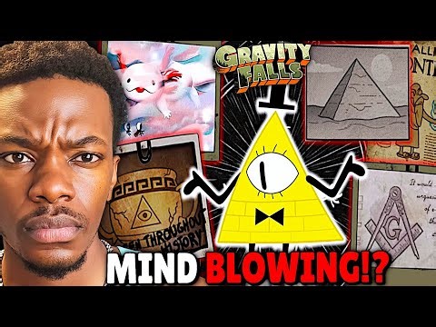 Zephfire Reacts To The INSANE HIDDEN LORE Of GRAVITY FALLS