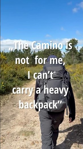 You don’t have to carry your backpack. If it’s too much for you, there’s a luggage transfer service￼