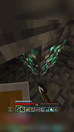 MY GREATEST LUCK MINING DIAMONDS #minecraft #diamonds #luck