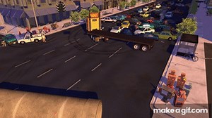 Toy Story 2 - "Crossing the Road / Traffic Cone Scene / Bubblegum" (HD 1080p) on Make a GIF
