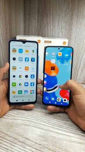 Redmi 10 vs Redmi Note 11 - Rv #shorts