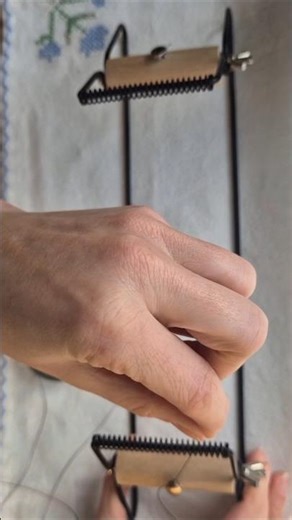 Satisfying Bead Loom Setup ✨️😍