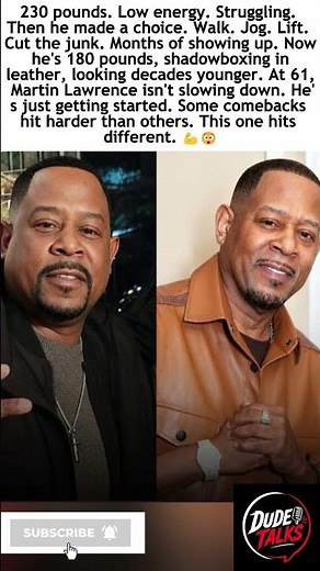 Martin Lawrence at 61 – 50 Pounds Lighter, Full of Energy, and Looking Unrecognizable 😲💪 #BadBoys