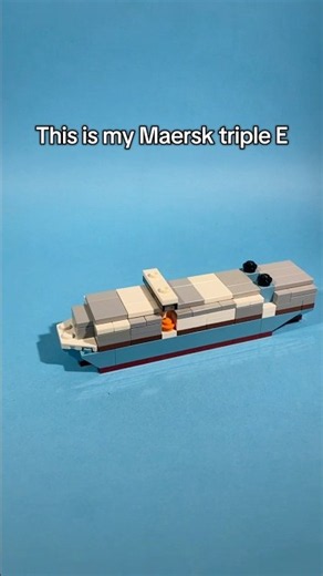 NEW Lego Maersk Triple E !