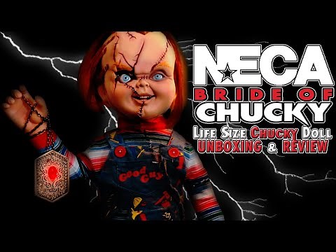 NECA Bride Of Chucky Life Size Chucky Doll UNBOXING & REVIEW!