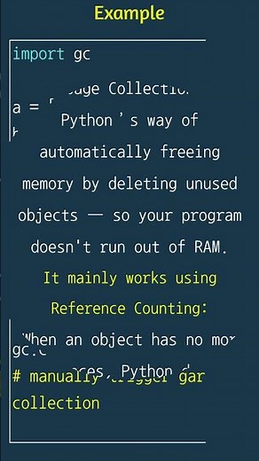 Garbage Collection in Python