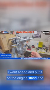 Engine ran great right out of the box #rchobby #RCPlane #ModelAviation | DU-BRO Products