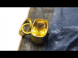 How to Bezel Set a Faceted Gemstone with Square Corners(Level and With Smooth Corners!)
