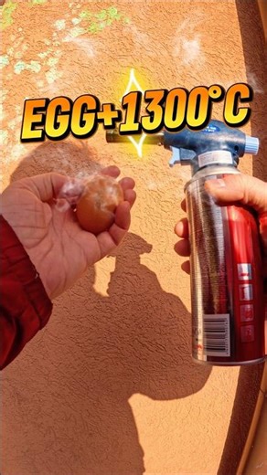 Will this EGG explode? 💥 1300°C Blowtorch Test! 😱 🔥🥚