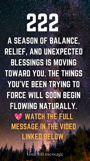 Everything Is Quietly Working in Your Favor | 222 angel number meaning #manifestation #222