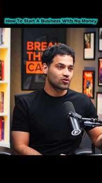 How To Start Business Without Money 💰 Credit By:-‪@rajshamani‬ ‪@Combo_Podcast‬ #podcastclips