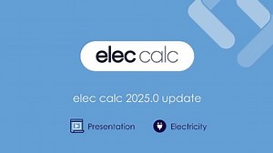 elec calc 电气计算软件 2025 新增功能