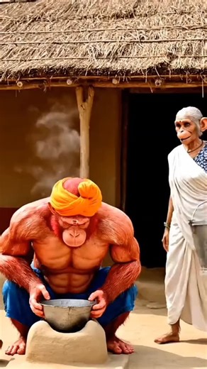 Ai Monkey on Instagram: "Monkey Catch donkey 🐴 #explorepage✨"