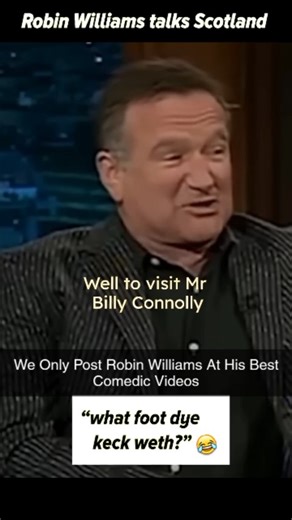 Robin Williams Best Comedy Moments on Instagram: "‎Robin Williams = PURE COMEDY GENIUS 😂🔥 ‎Nobody did it like Robin. His energy, his improvisation, his voice impressions—UNMATCHED. ‎If this made you laugh, share it with someone who misses this legend 🙌❤️ ‎🎬 Watch till the end for a laugh you didn’t see coming! ‎ ‎#RobinWilliams #ComedyLegend #StandupComedy #ClassicComedy #RobinWilliamsForever #ThrowbackLaughs #FunnyReels #ReelComedy #ComedianLife #IconicMoments #BestOfRobinWilliams #RobinWil