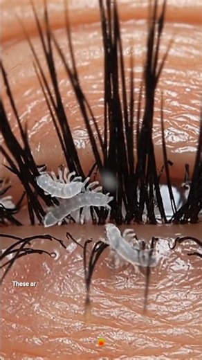 The Tiny Mites Living On Your Face! #shorts #shortsfeed #viral