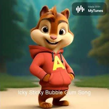 ms rachel icky sticky bubble gum (Alvin and the Chipmunks ai cover🩷💙🤣)