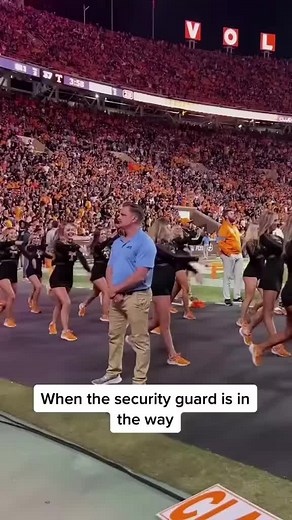 He stole the show 😂 (via beachgalloway/IG) #tennesseefootball #vols #dance