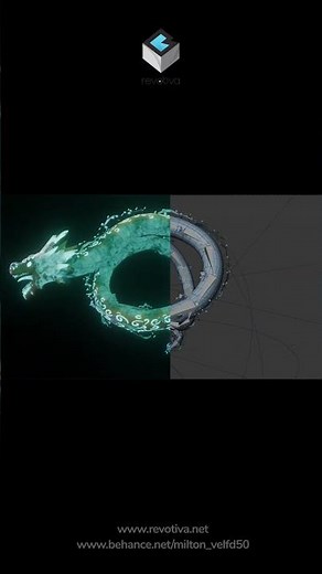 Dragon 3d for Roblox modeling 3d and animation