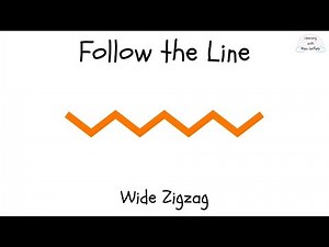 Follow the Line | Precision Before Speed | Wide Zigzag Tracing
