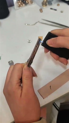 Glove rests bricks stack mortar binds wall