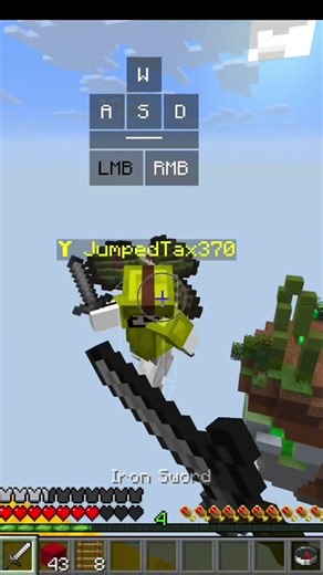 Crazy Bedwars Plays #minecraft #mc #java #hypixel #minemenclub