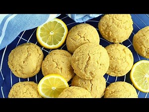 How to make soft, fluffy lemon cookies that are also healthy!