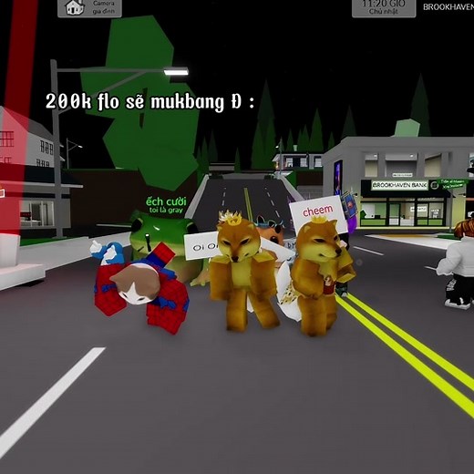 200k flo sẽ Mukbang Đ : #roblox #xh #kingbloxfruit