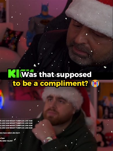 Was that supposed to be a compliment? 😭#lospollostv #lospollostvmoments #fyp