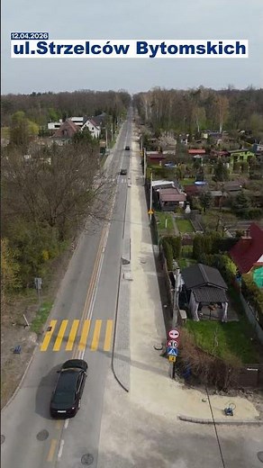 Budowa ścieżki rowerowej – ul. Strzelców Bytomskich | Postęp prac na dzień 12.04.2026
