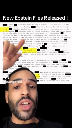 Brandon Jamal on Instagram: "He’s all in these files #trump #epstein"