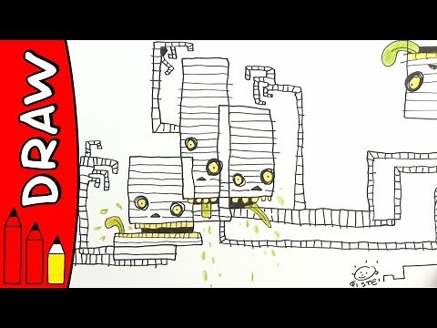 How To Draw Mummies | Halloween Ideas For Kids | Øistein Kristiansen