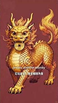 Pixiu, a mythical creature in Chinese mythology#shorts