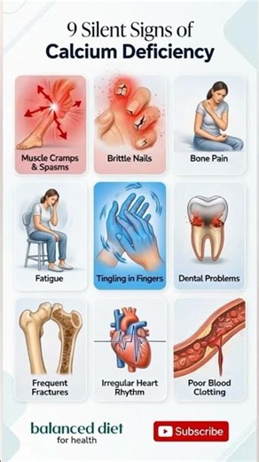 9 Hidden Signs Your Body Needs More Calcium (Don't Ignore!)